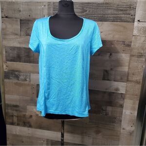 Be Inspired Turquoise Top XL